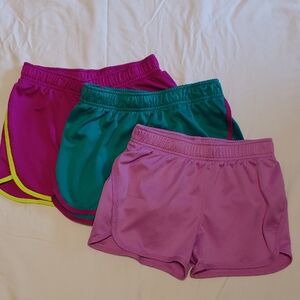 BCG Set Of 3 Girls Athletic Sports Shorts XL